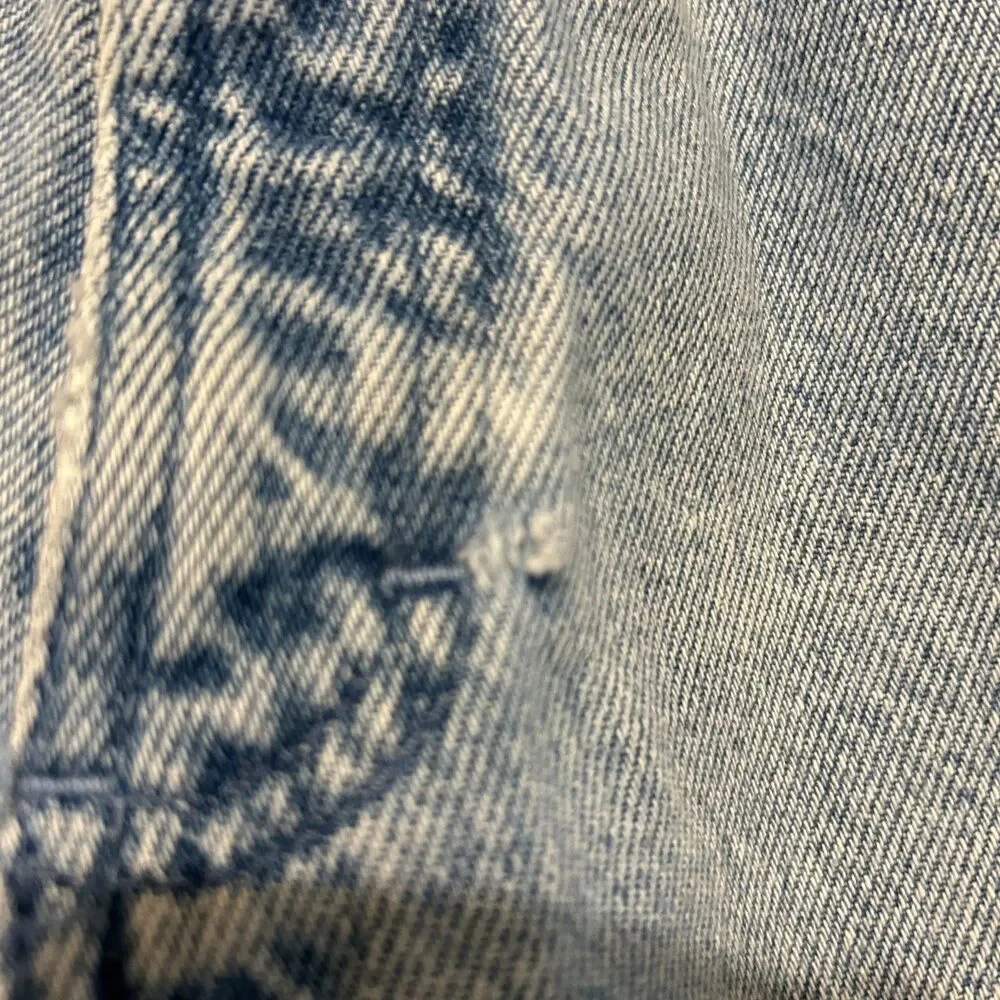 VTG Rocky Mountain High Waisted Western Bareback Blue Jeans Womens Size 29/9